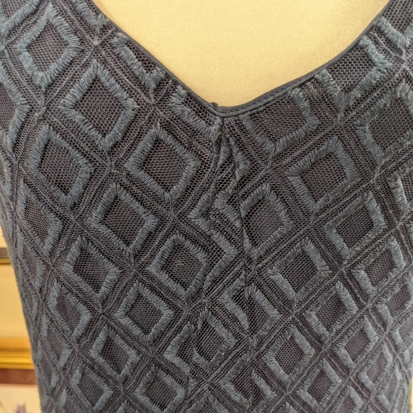 Sundance Alfresco Embroidered Blue Dress M - Picture 8 of 8